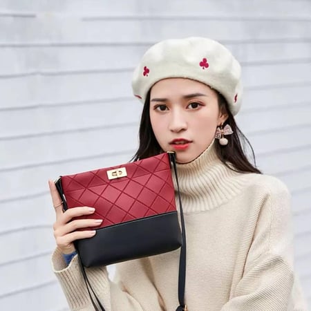 حقيبة أنيقة ، بألوان رائعه جذابة .