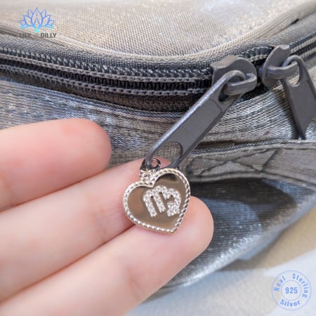 تعليقة برج - فضة خالصة