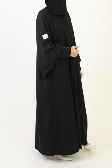 عباية كلوش - قماش كريب سعودي (04)