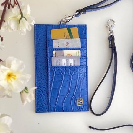 فون / كارد هولدر - ازرق