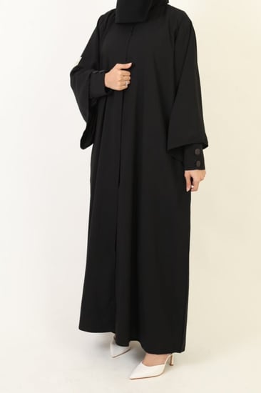 عباية كلوش - قماش كريب سعودي (04)