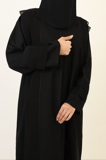 عباية كلاسيك - قماش كريب يباني(06)