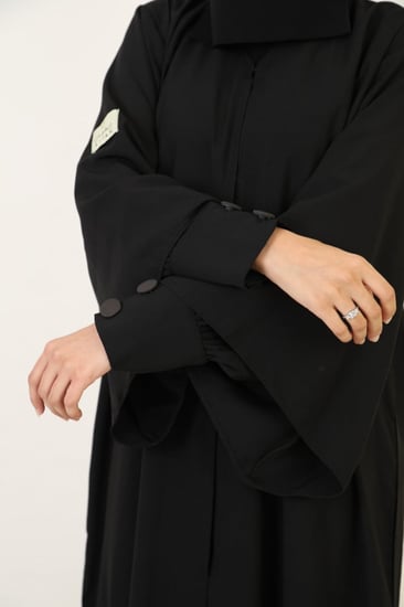 عباية كلوش - قماش كريب سعودي (04)