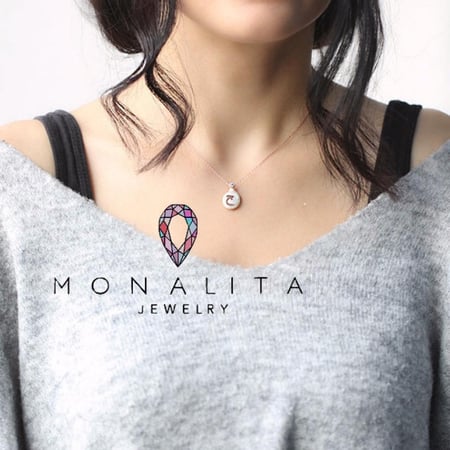 سلاسل الأحرف العربية الأنيقة , اللون روز جولد (LA1) .