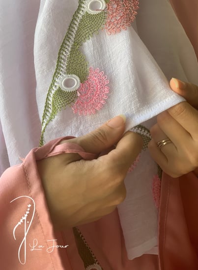 شرشف صلاة سستة  اويا أحمر و أخضر زرعي