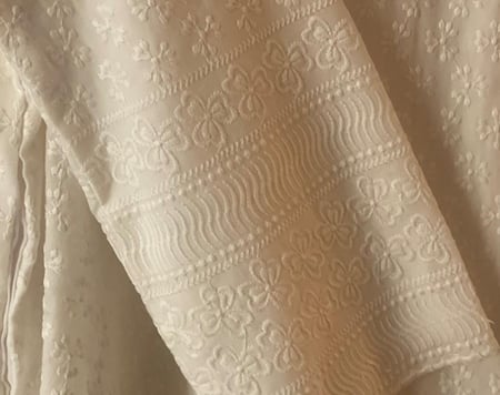 ثوب حج وعمرة أبيض قطن بطرف