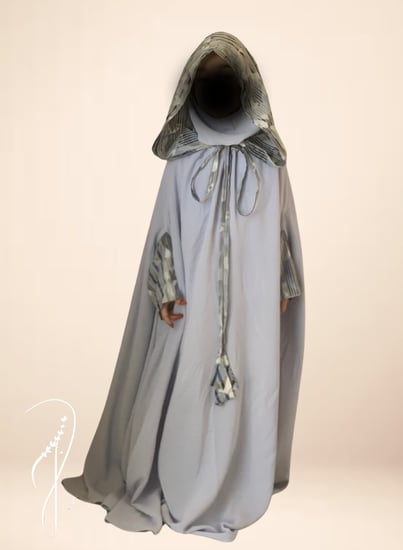 شرشف صلاة اطفال رمادي