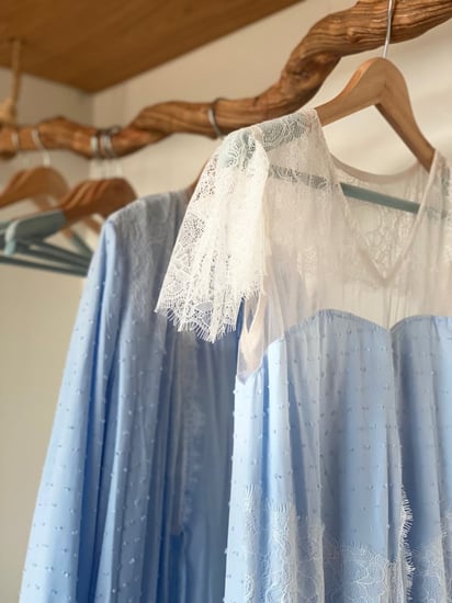 طقم قميص وروب وكوفلة عدة الوان