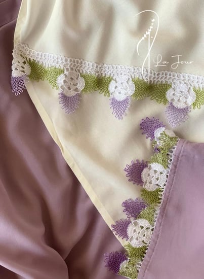 شرشف صلاة  اويا لف بنفسجي