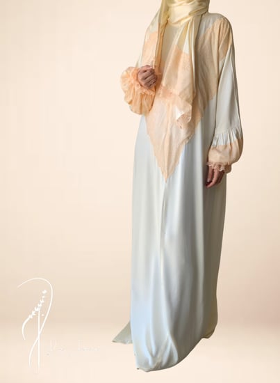 شرشف صلاة سكري  دانتيل خربزي سحاب