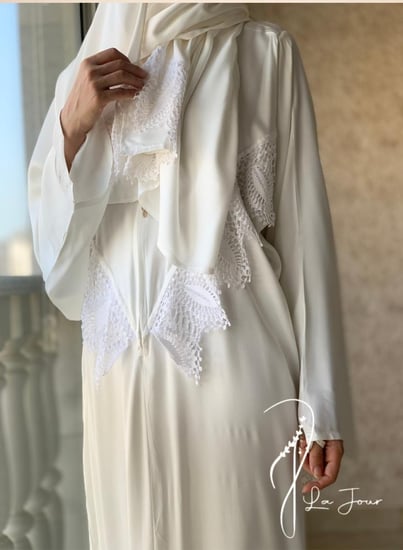 شرشف صلاة سستة  اويا أبيض