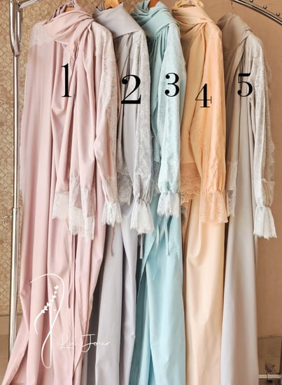 شرشف صلاة لف دانتيل متوفر عدة ألوان