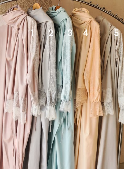 شرشف صلاة لف دانتيل متوفر عدة ألوان