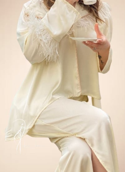 بيجاما ريش نسائي