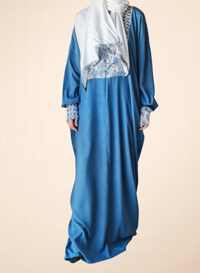 شرشف صلاة سستة رسم باتيك أزرق