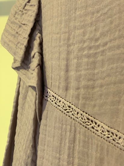 فستان كتان لفندر