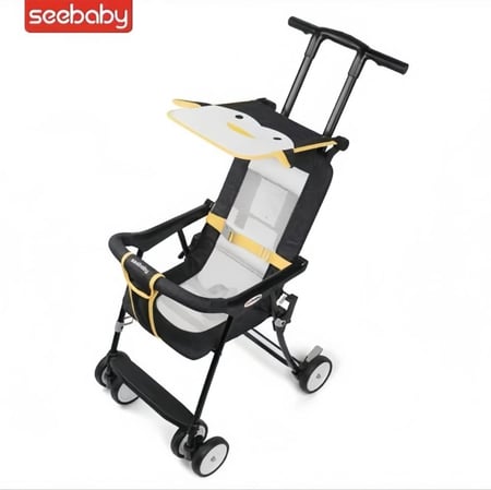 عربية أطفال من seebaby خفيفة قابلة للطي مع مظلة - حتى عمر 7 سنوات