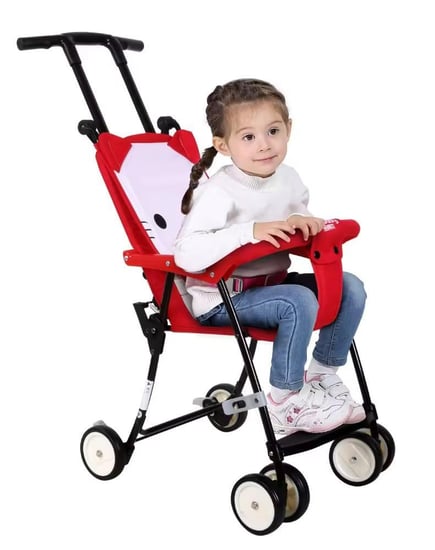 عربية أطفال خفيفة الوزن وعملية من سي بيبي مع مظلة