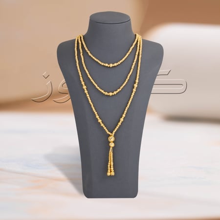 عقد سبحة دورين بديل الذهب