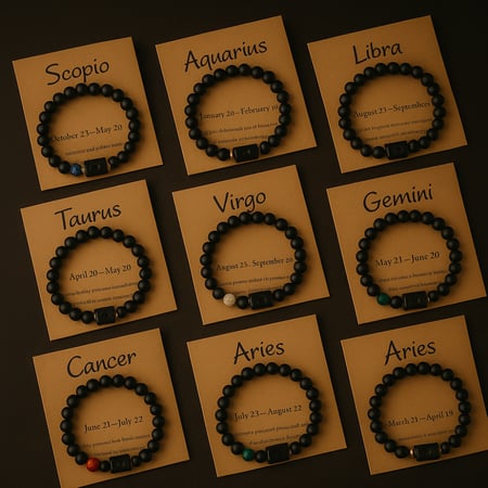 أساور رجالية بالأبراج