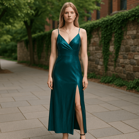 فستان طلس ناعم