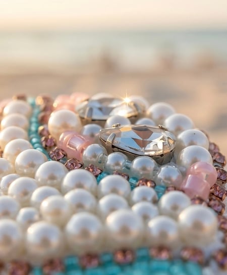 Candy Shell Bag Charm
