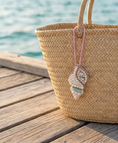 Candy Shell Bag Charm