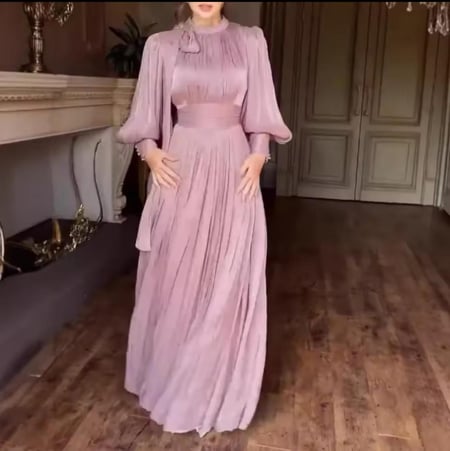 فستان الكسرات اللامعة