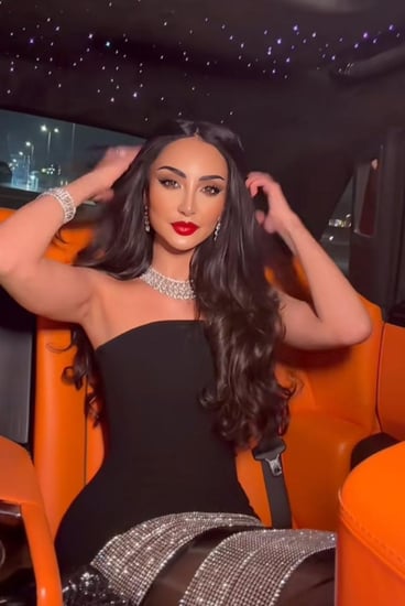 فستان نور الغندور الاسود