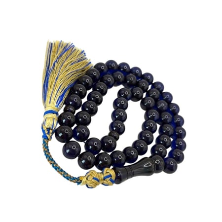 سبحة زعفرانيه حرباء فواحه مع كركوشه تفصال كويتي