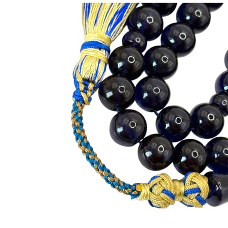 سبحة زعفرانيه حرباء فواحه مع كركوشه تفصال كويتي