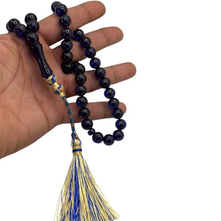 سبحة زعفرانيه حرباء فواحه مع كركوشه تفصال كويتي