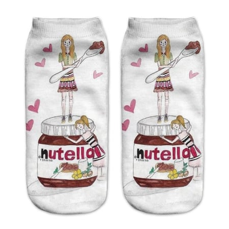 شراب نوتيلا - nutella socks