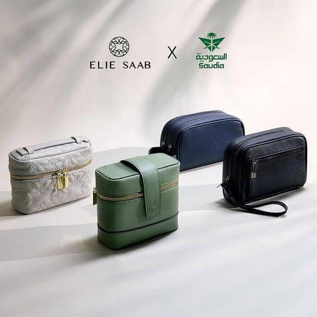 شنطة ايلي صعب بالتعاون مع الخطوط