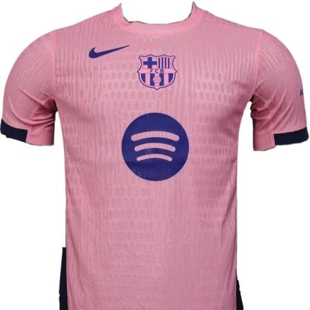تيشيرت برشلونة الثالث وردي 2026( نسخة اللاعبين)