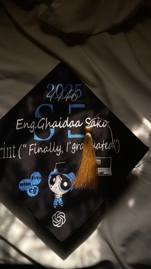 قبعات تخرج مطرزة وتصميم حسب اختياركم custom-graduation-caps
