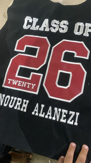 جاكيت تخرج 2026 تطريز وتصميم حسب اختياركم