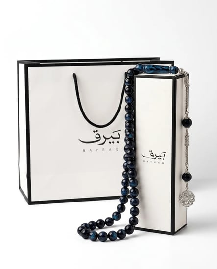 سبحة بكلايت اخضر منجم