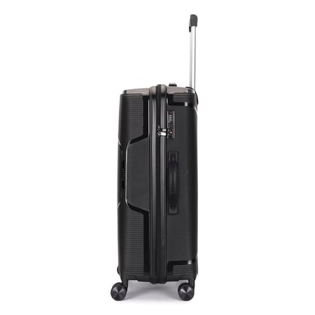 Prince PP Luggage (8 Wheels) - Trundle 28 Inch/93 Liter Large - Black 2 Year Warranty