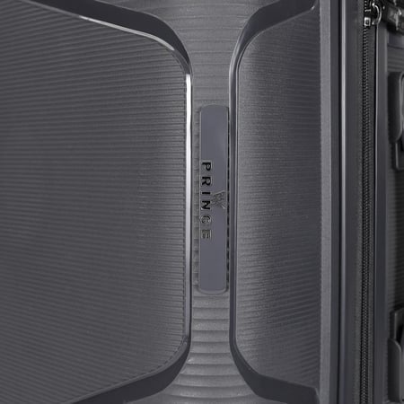Prince PP Luggage (8 Wheels) - Trundle 3 Pcs Set - 20 Inch X 24 Inch X 28 Inch - Dark Grey 2 Year Warranty