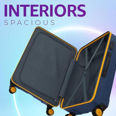 Safari Hard Luggage Thorium Neo Check-in  size - 77 Cm - Large, 8 wheel - Made in India 3 Year Warranty