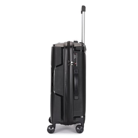 Prince  PP  Luggage (8 Wheels) - Trundle 24 Inch/62 Liter Medium    - Black 2 Year Warranty