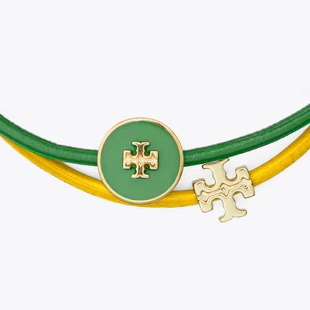 سوار توري بورش كايرا مطلي بالمينا توري ذهبي / اخضر و اصفر