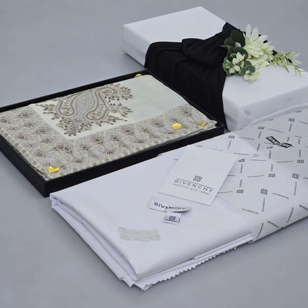 شال كشميري شتوي رجالي مع قماش