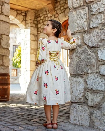 فساتين رمضان للبنات للاطفال شالكي رمضاني رمضانيه فستان لرمضان بنات