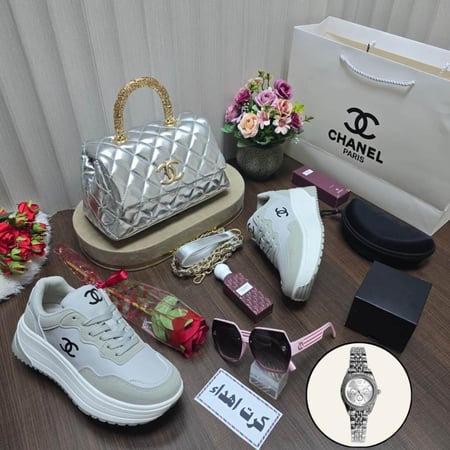 بوكس شنطه وشوز شانيل هديه نسائي