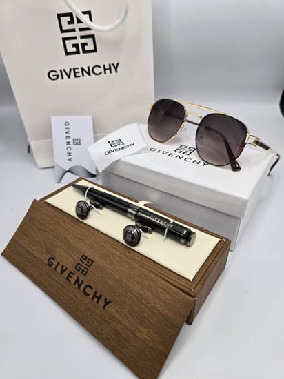 طقم كبك وقلم و نظاره ماركه جفنشي