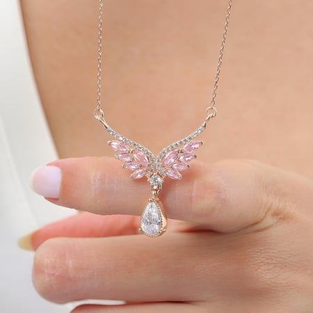 سلسال نسائي عصري مطعم بفصوص انيقة