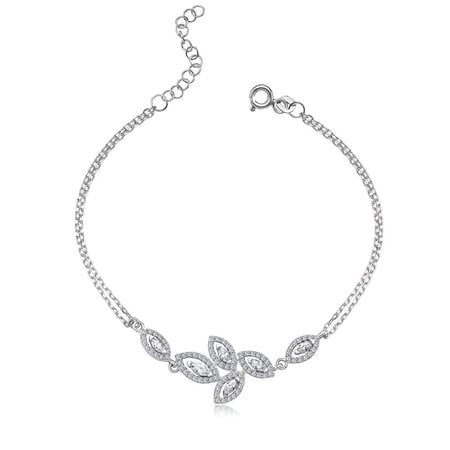 إسوارة نسائية أنيقة فضة عيار 925