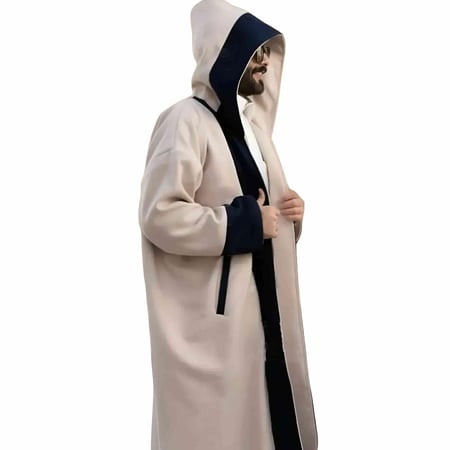 فروة شتوية جوخ مبطنة بفرو ناعم رجالي ونسائي لموسم الشتاء السعودي